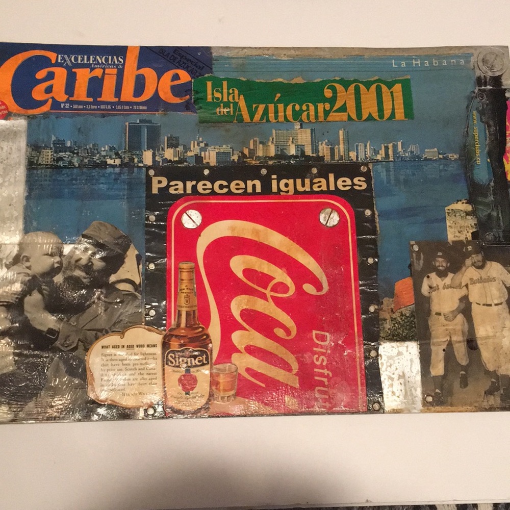 Cuban collage
